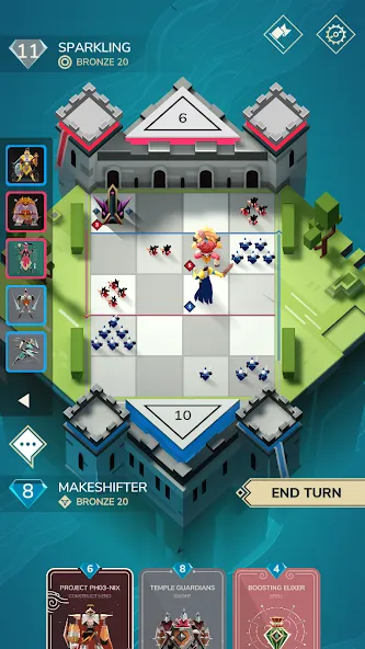 Скачать Stormbound: Kingdom Wars (Мод: Много денег) на Андроид — скриншот 2