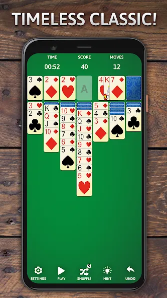 Скачать Solitaire Classic Era Games на Android — Много денег — скриншот 1 Скачать Solitaire Classic Era Games на Android — Много денег — скриншот 1