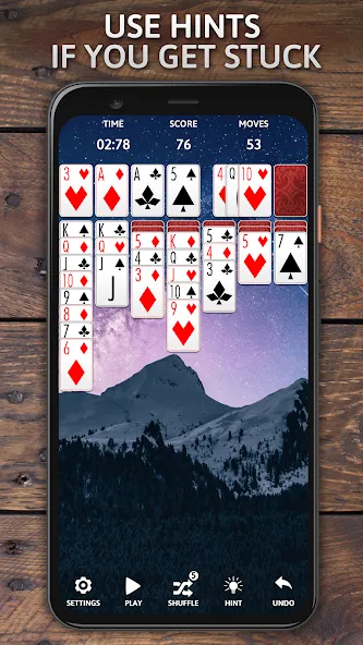 Скачать Solitaire Classic Era Games на Android — Много денег — скриншот 4 Скачать Solitaire Classic Era Games на Android — Много денег — скриншот 4