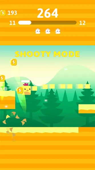Stacky Bird: Fun Egg Dash Game (Мод Много денег) — скриншот 3