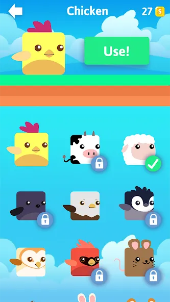 Stacky Bird: Fun Egg Dash Game (Мод Много денег) — скриншот 4