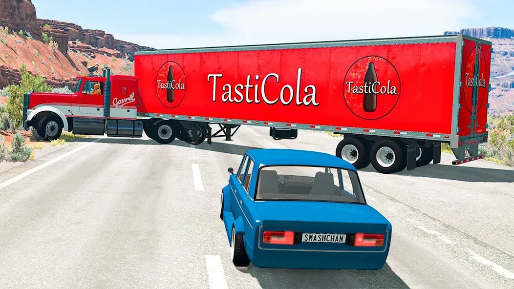 Realistic Car Crash Simulator Mod APK Много денег — Скачать на Андроид — скриншот 3