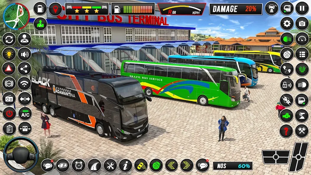 Скачать City Coach Bus Driver Games 3D — Модификация Много денег — скриншот 1 Скачать City Coach Bus Driver Games 3D — Модификация Много денег — скриншот 1