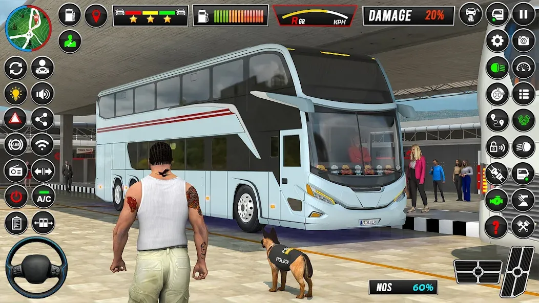 Скачать City Coach Bus Driver Games 3D — Модификация Много денег — скриншот 3 Скачать City Coach Bus Driver Games 3D — Модификация Много денег — скриншот 3