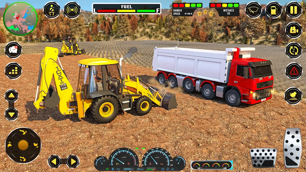 Скачать Real JCB Construction Games 3D на Android — Много денег — скриншот 3