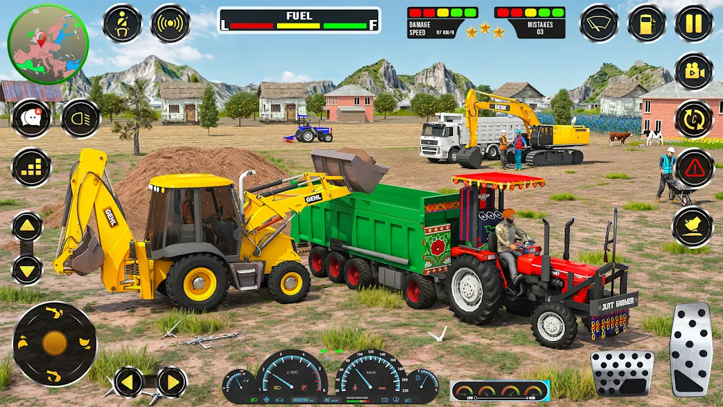 Скачать Real JCB Construction Games 3D на Android — Много денег — скриншот 4