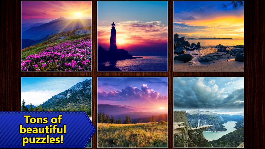 Jigsaw Puzzles Epic на Андроид — Мод Все пазлы разблокированы — скриншот 2