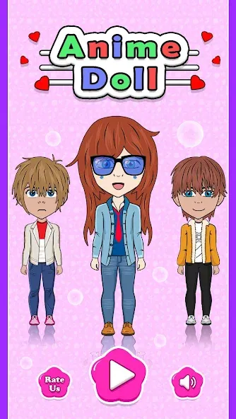 Anime Doll Designer Mod APK Все открыто — Скачать на Андроид — скриншот 1 Anime Doll Designer Mod APK Все открыто — Скачать на Андроид — скриншот 1