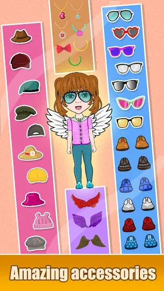 Anime Doll Designer Mod APK Все открыто — Скачать на Андроид — скриншот 5