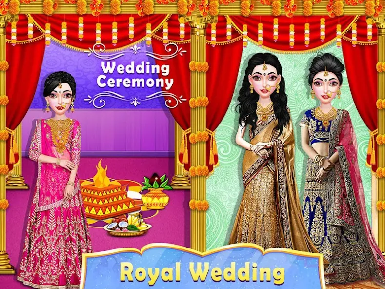 Wedding Fashion Indian 2024 (Мод Много денег) — скриншот 2