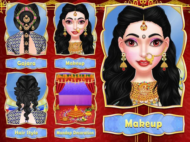 Wedding Fashion Indian 2024 (Мод Много денег) — скриншот 5