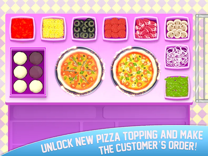 Взлом Cake Maker Sweet Bakery Games — Много денег — скриншот 2
