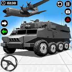 Скачать Army Vehicle Cargo Transport на Android — Много денег