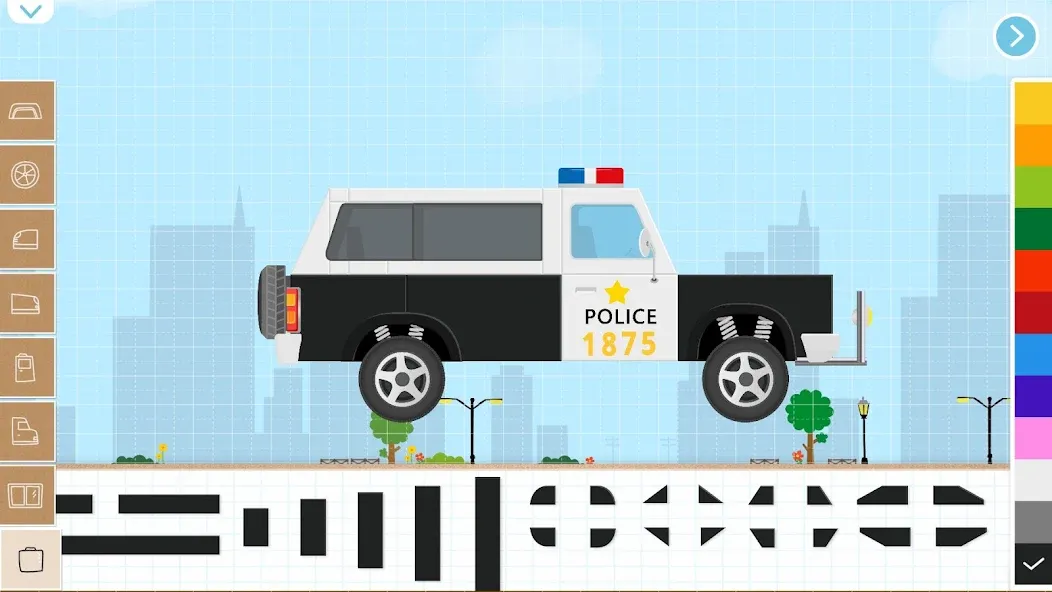 Labo Brick Car 2 Game for Kids MOD APK на Android — Все машины разблокированы — скриншот 3