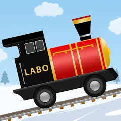Скачать Christmas Train Game For Kids (Мод: Все поезда открыты) на Андроид