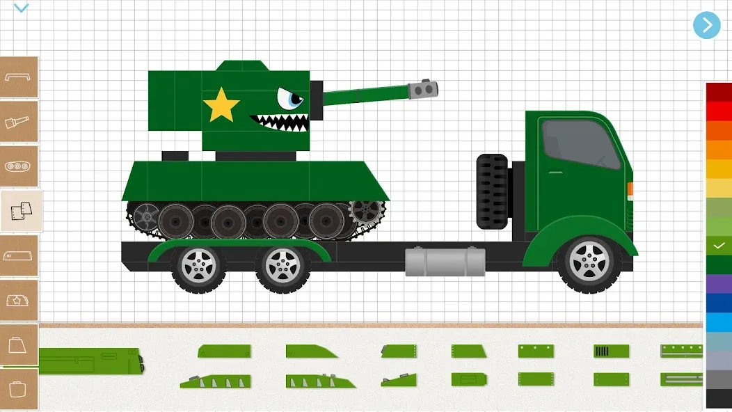 Скачать Labo Tank-Armored Car & Truck с модом — Все разблокировано — скриншот 5