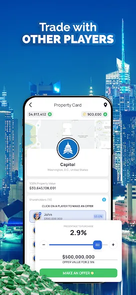 Скачать Landlord - Estate Trading Game — Модификация Много денег — скриншот 4 Скачать Landlord - Estate Trading Game — Модификация Много денег — скриншот 4