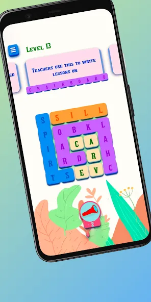 Word Line: Crossword Puzzles MOD APK — Много денег и подсказок — скриншот 5
