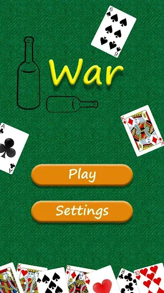 Скачать War - card game — Много денег — скриншот 1