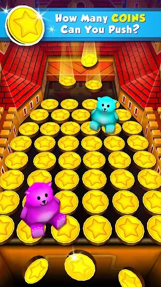 Coin Dozer - Carnival Prizes (Мод Взлом на бесконечные деньги и монеты) — скриншот 1