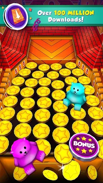 Coin Dozer - Carnival Prizes (Мод Взлом на бесконечные деньги и монеты) — скриншот 2