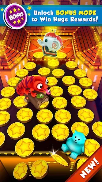 Coin Dozer - Carnival Prizes (Мод Взлом на бесконечные деньги и монеты) — скриншот 3