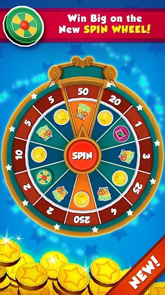 Coin Dozer - Carnival Prizes (Мод Взлом на бесконечные деньги и монеты) — скриншот 4