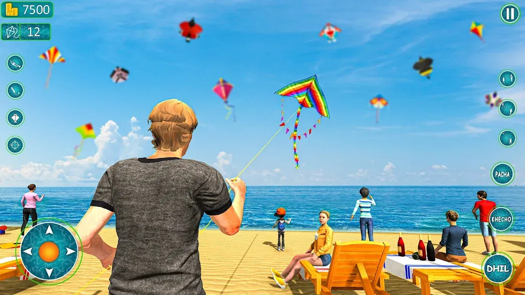 Скачать взлом Kite Basant: Kite Flying Games на Андроид — Много денег — скриншот 5