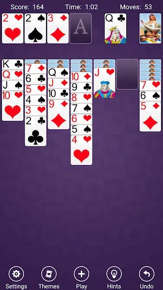 Solitaire — Мод: Много денег — скриншот 4