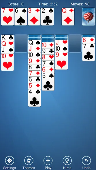 Solitaire — Мод: Много денег — скриншот 5