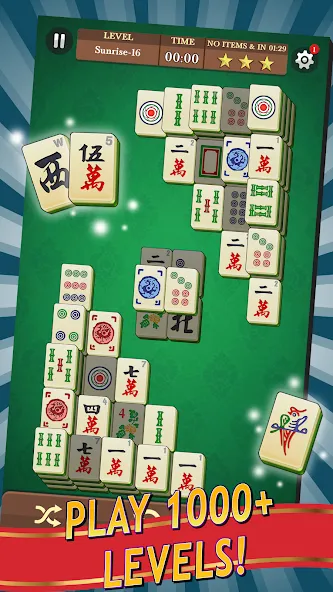 Mahjong (Мод Много денег) — скриншот 1