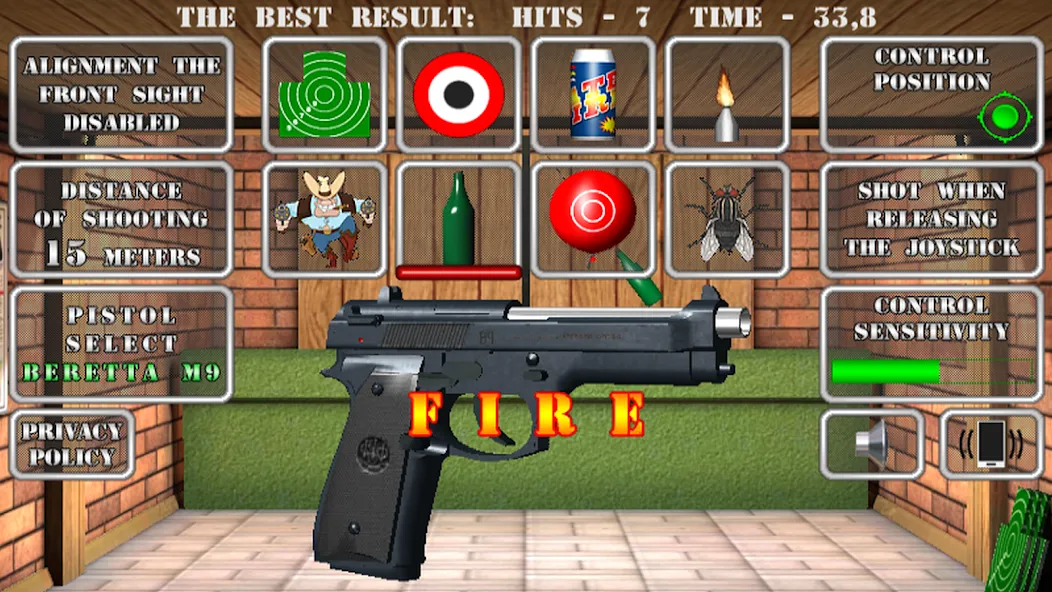 Скачать Pistol shooting. Desert Eagle MOD APK — Много денег и патронов — скриншот 1