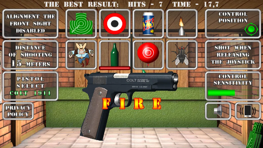 Скачать Pistol shooting. Desert Eagle MOD APK — Много денег и патронов — скриншот 2