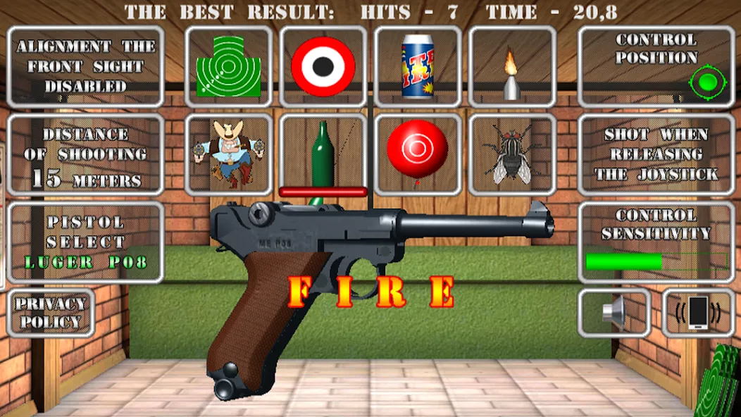 Скачать Pistol shooting. Desert Eagle MOD APK — Много денег и патронов — скриншот 3