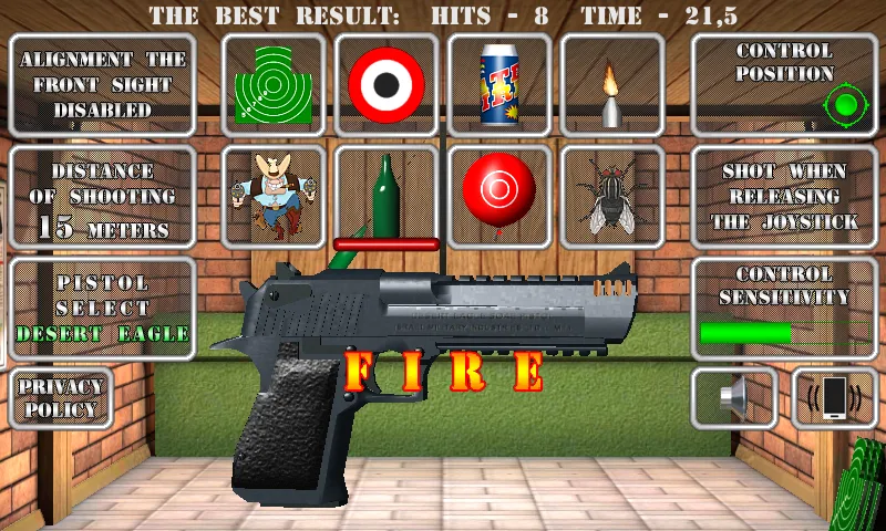 Скачать Pistol shooting. Desert Eagle MOD APK — Много денег и патронов — скриншот 5