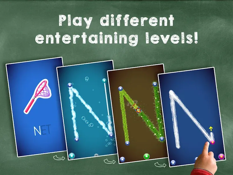 Скачать Kids Learn : ABC Alphabet Game на Android — Все уровни разблокированы — скриншот 2
