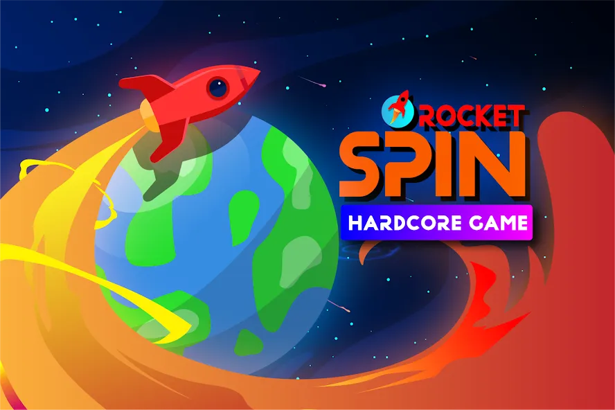 Скачать Rocket Spin: Space Survival на Андроид — Много денег и бессмертие — скриншот 1