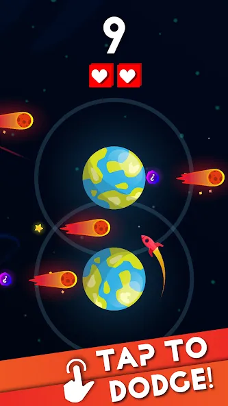 Скачать Rocket Spin: Space Survival на Андроид — Много денег и бессмертие — скриншот 2