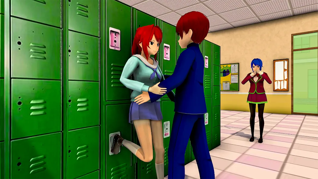 Взлом Anime High School Girl Life 24 — Много денег — скриншот 4 Взлом Anime High School Girl Life 24 — Много денег — скриншот 4