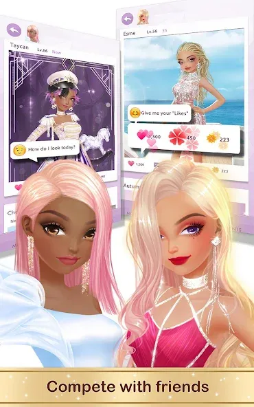 Скачать Fashion Fantasy: Glam Stylist с модом — Много денег и алмазов — скриншот 3