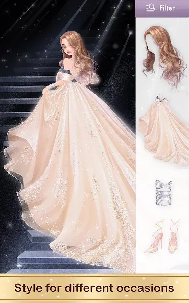 Скачать Fashion Fantasy: Glam Stylist с модом — Много денег и алмазов — скриншот 4