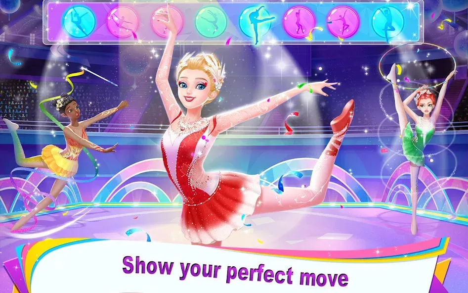 Скачать Gymnastics Queen — Много денег — скриншот 1
