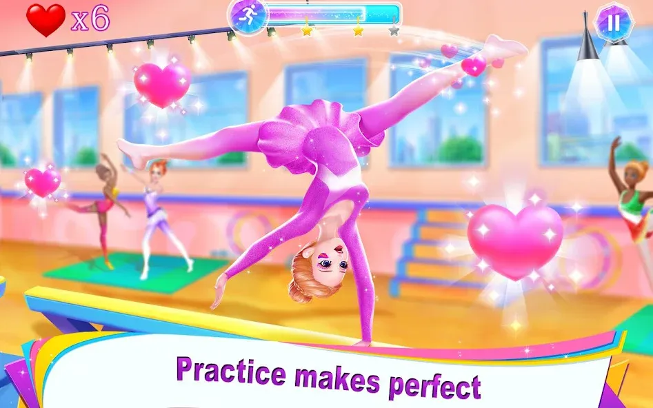 Скачать Gymnastics Queen — Много денег — скриншот 4