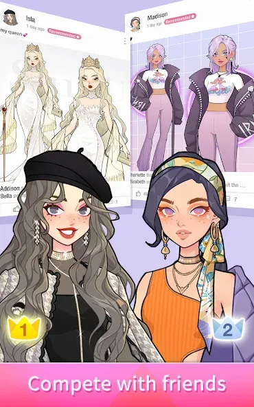 Скачать SuitU: Fashion Avatar Dress Up (Мод: Много денег и без рекламы) на Андроид — скриншот 5