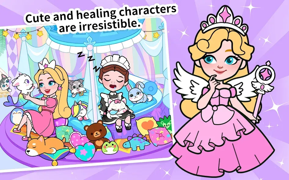 Скачать Paper Princess's Dream Castle на телефон — Все открыто — скриншот 1