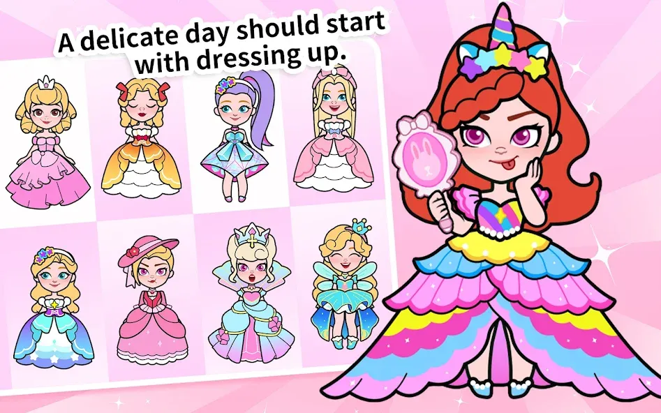 Скачать Paper Princess's Dream Castle на телефон — Все открыто — скриншот 2