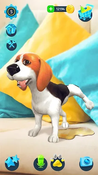Скачать Tamadog - Puppy Pet Dog Games на Android — Много денег и без рекламы — скриншот 1