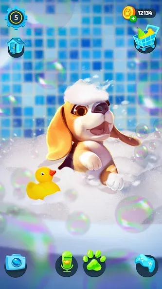 Скачать Tamadog - Puppy Pet Dog Games на Android — Много денег и без рекламы — скриншот 5