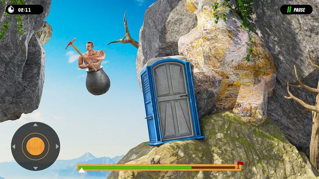 Hammer Climber Man: Pot Man 3D на Андроид — Бесконечные деньги — скриншот 5