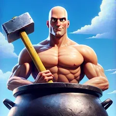 Hammer Climber Man: Pot Man 3D на Андроид — Бесконечные деньги
